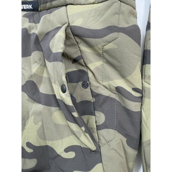 Truewerk Mens Woobie Hoodie Full Zip Jacket Size Medium Camo Tactical Workwear - Picture 10 of 14